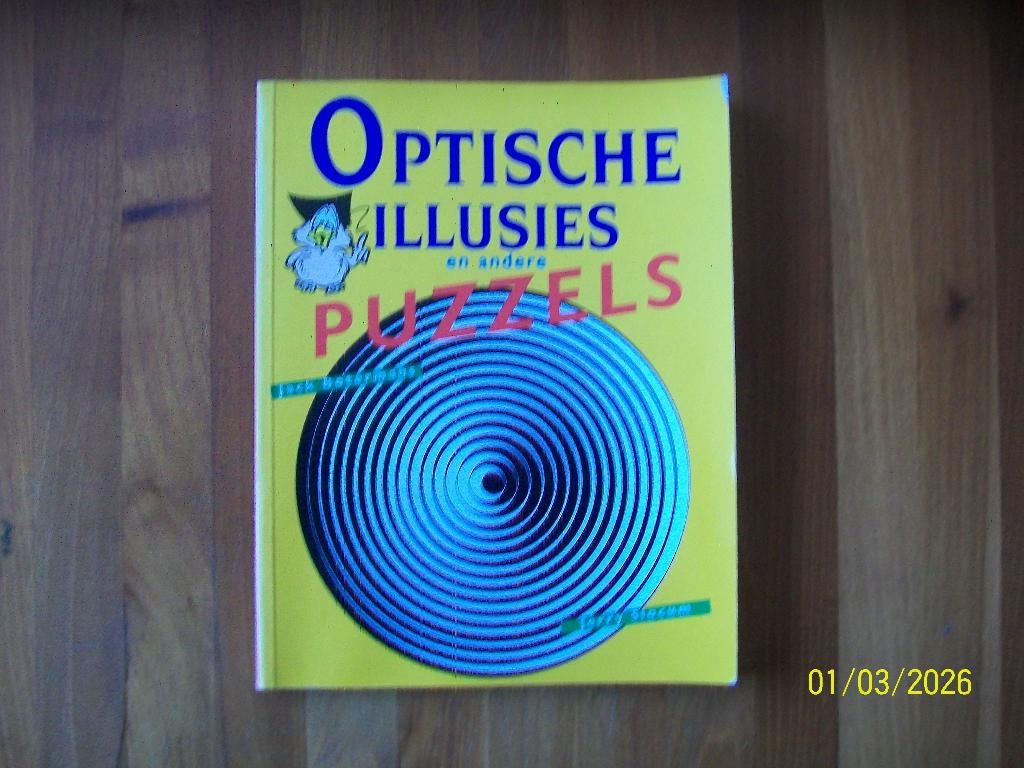 Optische Illusies en andere Puzzels, Verzenden, Zo goed als nieuw, Overige onderwerpen
