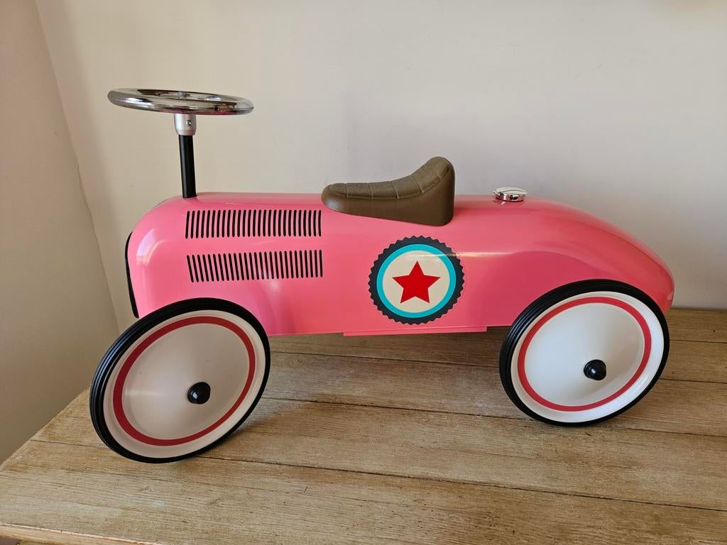Nieuw roze retro roller, Ophalen of Verzenden, Nieuw, Loopvoertuig