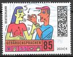 Duitsland: Mi. 3819 uit 2024  gebarentaal, Ophalen of Verzenden, 1990 tot heden, Gestempeld