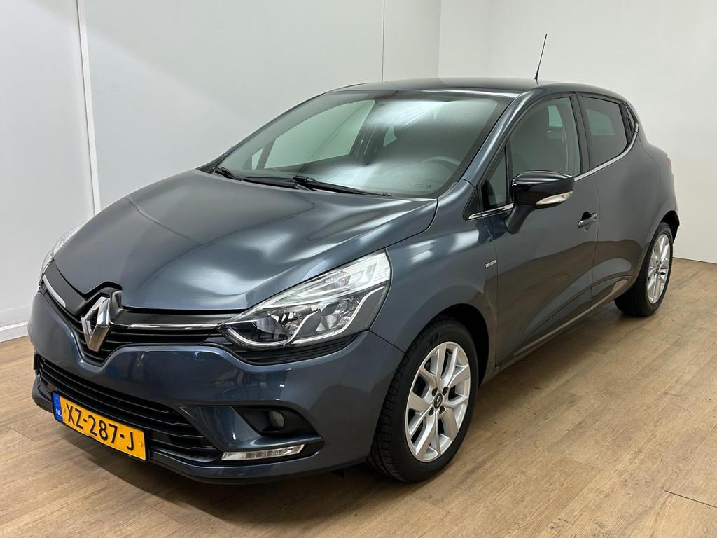 Renault Clio Occasion 0.9 TCe Limited | Grijs | Airco | Twee, Auto's, Voorwielaandrijving, 898 cc, Stof, Gebruikt