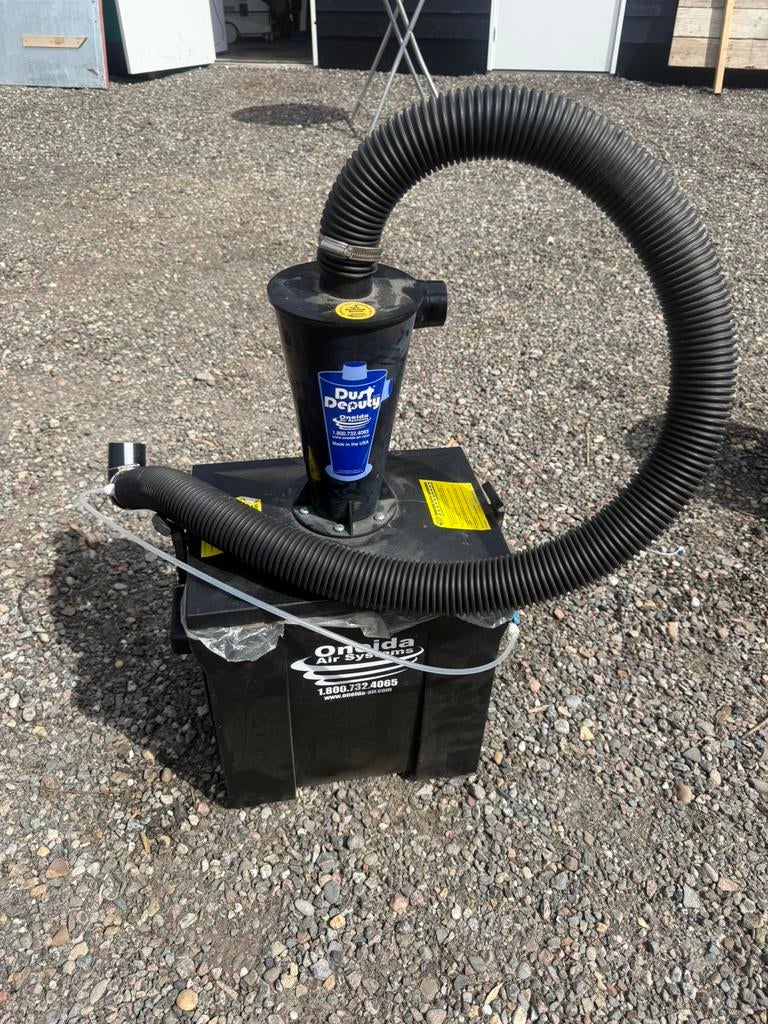 Ondeida air systems afzuiger, Ophalen