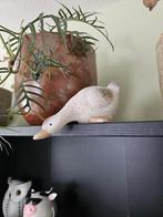 Beeldje liggende gans, Beige, Nieuw, Ophalen of Verzenden, Landelijk