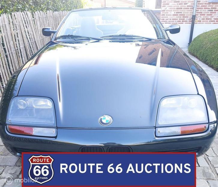 BMW Z1 | 1990 | Route 66 Auctions, Auto's, Oldtimers, Bedrijf, Te koop, BMW, Benzine, Overige carrosserieën, Handgeschakeld, Zwart