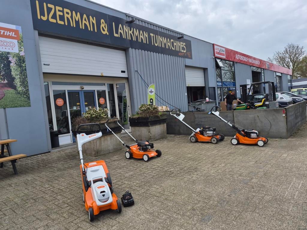 Stihl rma339c demo, Ophalen, Cirkelmaaier, Stihl, Accu-grasmaaier