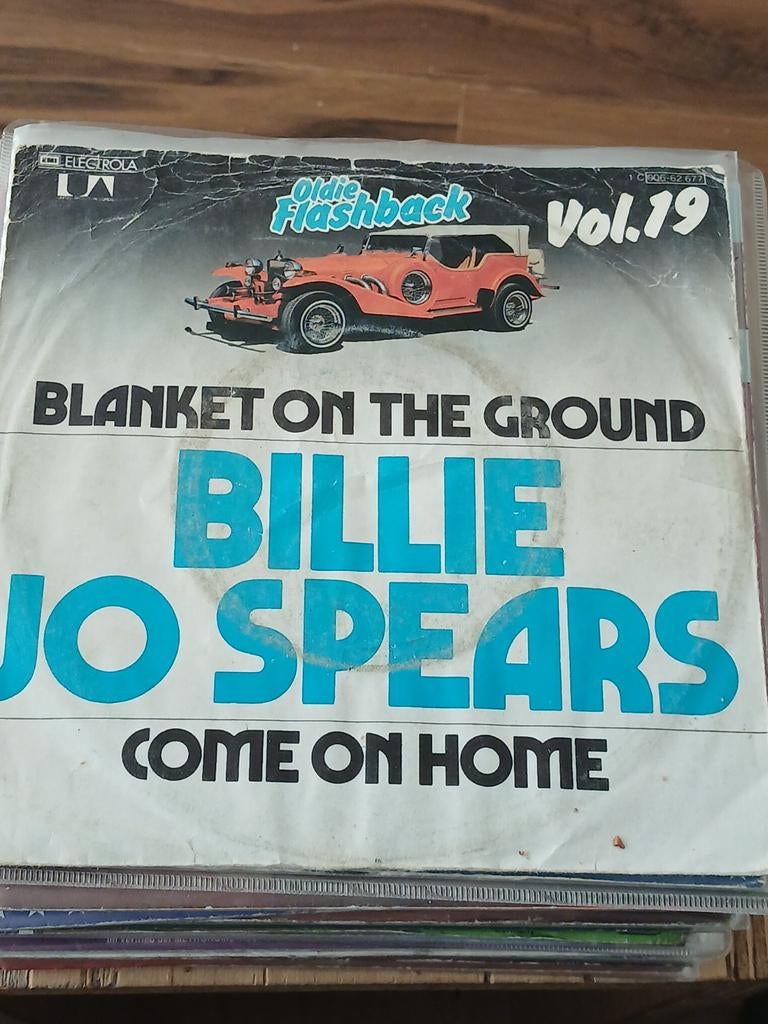 BILLIE JO SPEARS blanket on the ground come on home OLDIE, Cd's en Dvd's, Vinyl Singles, Ophalen of Verzenden, Zo goed als nieuw