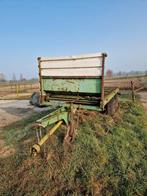 Aanhanger met bodemketting - Tandem-as, Zakelijke goederen, Agrarisch | Werktuigen, Ophalen, Veehouderij, Weidebouw