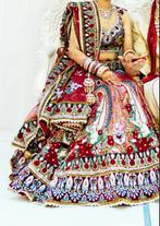 Indiase/ Pakistaanse/ Bollywood kleding, Overige typen, Ophalen of Verzenden, Maat 34 (XS) of kleiner, Rood