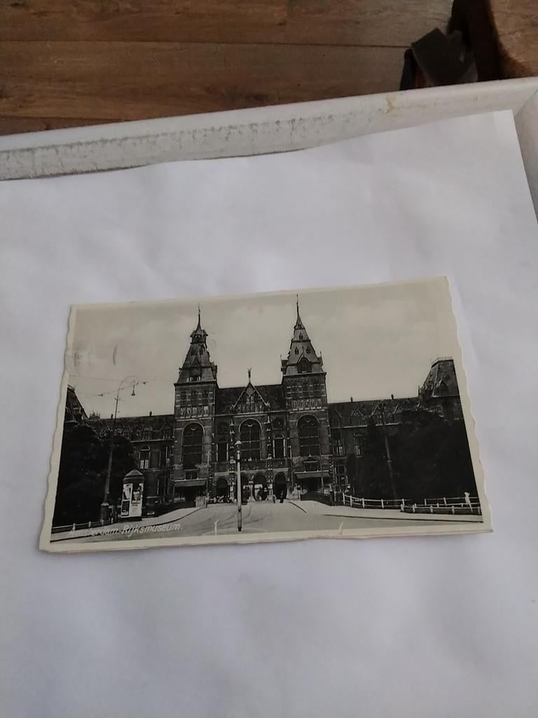 AMSTERDAM. RIJKSMUSEUM. 1937, Ophalen of Verzenden, 1920 tot 1940, Noord-Holland