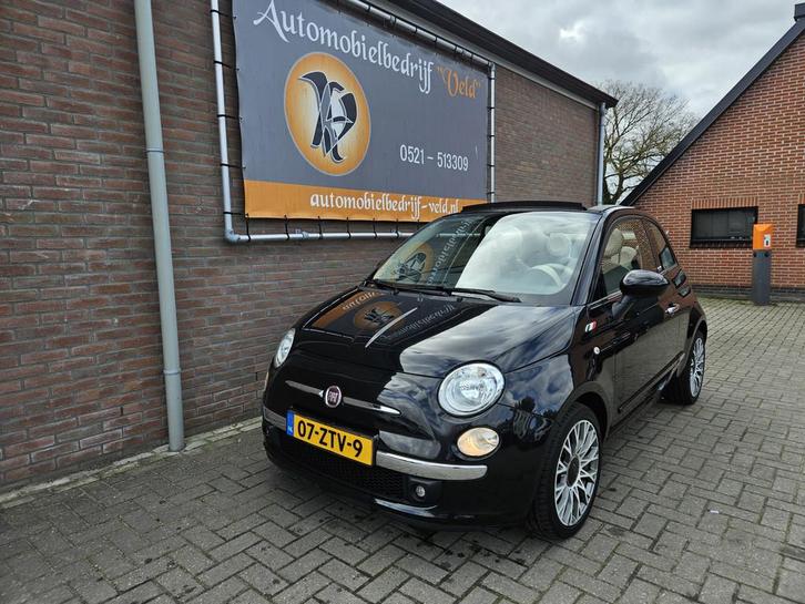 Fiat 500 0.9 TwinAir Lounge (bj 2013, automaat), Auto's, Fiat, Bedrijf, Te koop, ABS, Airbags, Airconditioning, Alarm, Bluetooth
