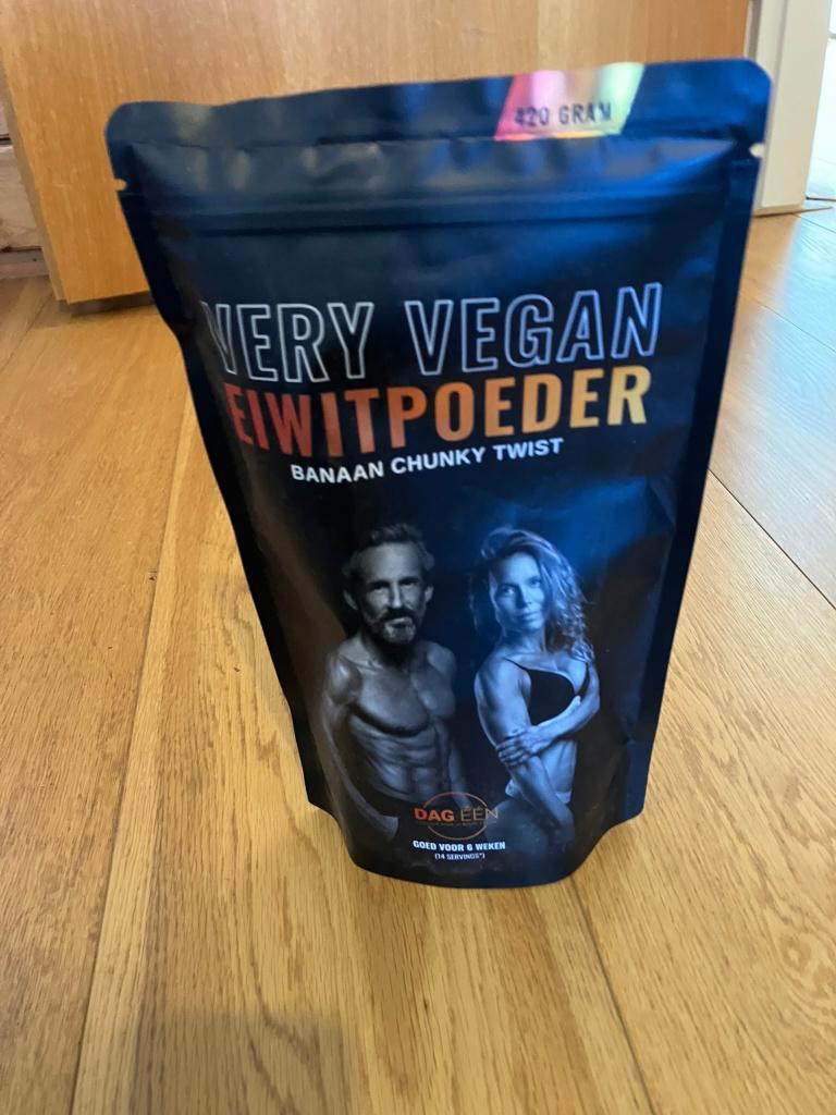 Dag Een Very Vegan Eiwitpoeder Banaan Chunky Twist, Ophalen of Verzenden, Nieuw