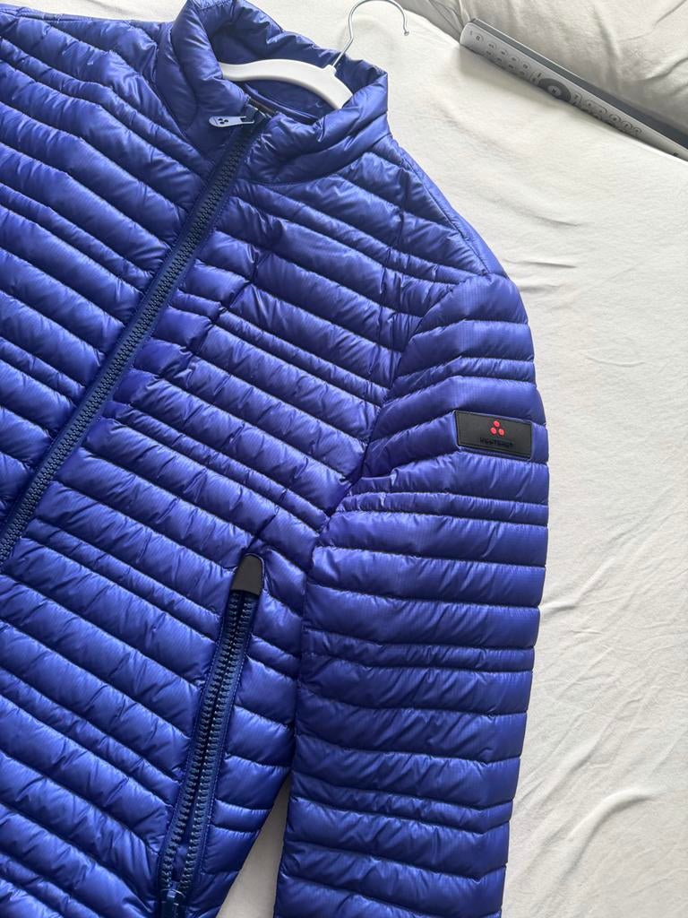 Diverse merk kleding: Stone Island polo en Peuterey jas, Ophalen, Zo goed als nieuw, Maat 48/50 (M), Blauw