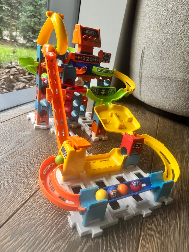 Vtech Marble Rush knikkerbaan 5193, Kinderen en Baby's, Speelgoed | Vtech, Ophalen of Verzenden, Gebruikt, 4 tot 6 jaar