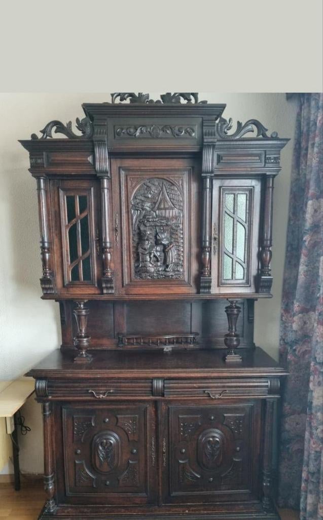 Jacht kast (Henry II-stijl.), Ophalen of Verzenden