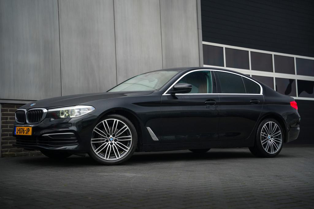 BMW 5 Serie 520d 164 pk Corporate Lease High Executive / BTW, Automaat, Achterwielaandrijving, 4 cilinders, Zwart