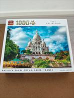 King Legpuzzel 1000 stukjes - Sacre Coeur Parijs, Ophalen of Verzenden, 500 t/m 1500 stukjes