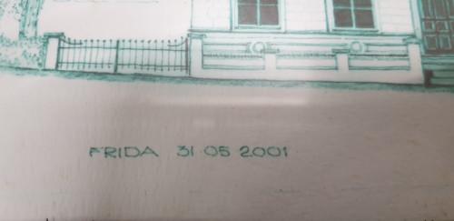 -	Prent huis, meliestraat 54 vlijmen, Ophalen of Verzenden, 'T Olde Gre-j, Info@toldegrej.nl, Endepoelstraat 20f Didam