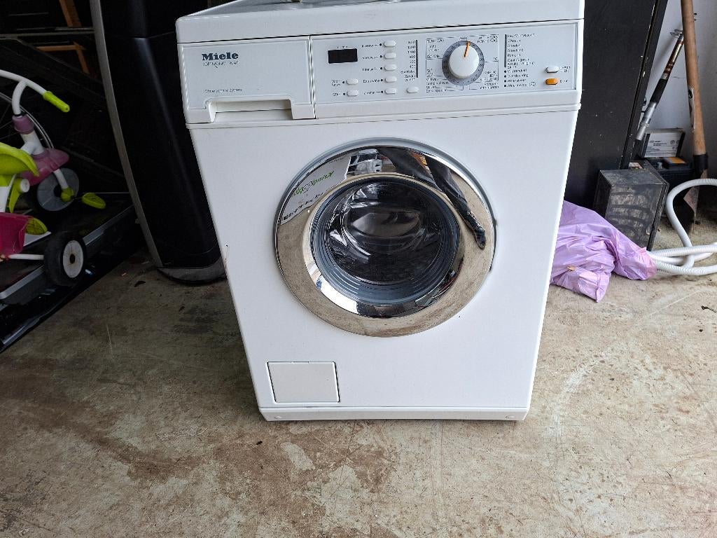 miele wasmachine 1600 toeren, Ophalen, Gebruikt, 1200 tot 1600 toeren, 85 tot 90 cm