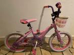 Roze kinderfiets 16 inch, opknapper, Ophalen, Gebruikt, 16 tot 20 inch