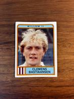 Willem II Clemens Bastiaansen Panini Voetbal '84 Spelerskaar, Ophalen of Verzenden, Gebruikt, Stickers en Plaatjes