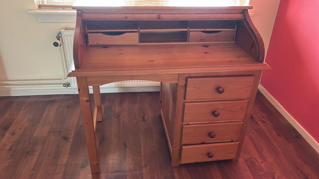 Grenen bureau, Ophalen, Gebruikt