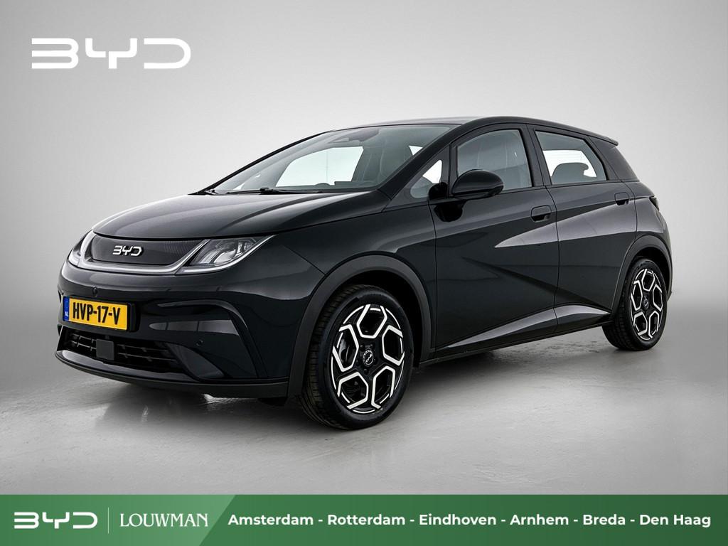 BYD Dolphin Comfort 60.4 kWh | 427 KM WLTP | 3-Fase | Full-L, Auto's, BYD, Dolphin, Gebruikt, Zwart, Zwart
