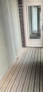 Terrasplanken hardhout inclusief legbalkjes en gripstrip, Ophalen, Gebruikt, Hout