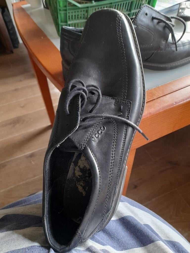herenschoenen maat 47, Kleding | Heren, Schoenen, Ecco, Zwart, Nieuw, Ophalen of Verzenden