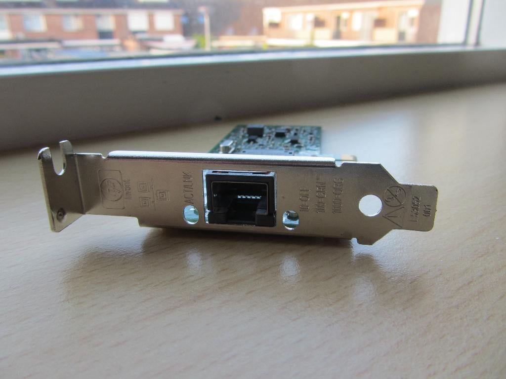 HP Single-Port RJ-45 1Gbps 10Base-T/100Base-TX/1000Base-T, Computers en Software, Netwerkkaarten, Zo goed als nieuw, Intern, Ophalen of Verzenden