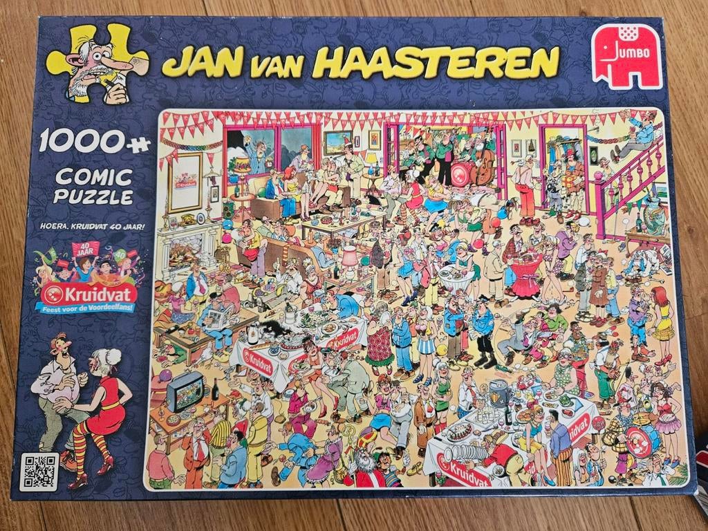 Jan van Haasteren 1000 stukjes Kruidvat puzzel, Ophalen of Verzenden, 500 t/m 1500 stukjes, Zo goed als nieuw