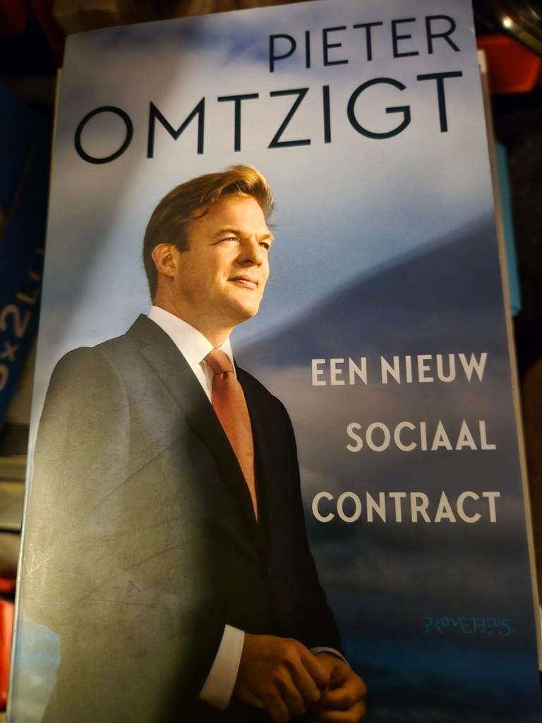 Pieter Omtzigt - Een Nieuw Sociaal Contract, Boeken, Politiek en Maatschappij, Gelezen, Ophalen of Verzenden
