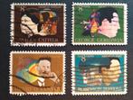 USA : 2x serie American Artists 1973 + OS 1976 gestempeld, Postzegels en Munten, Postzegels | Amerika, Verzenden, Noord-Amerika