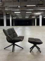 B&B Italia Husk Fauteuil + Ottoman | NIEUWSTAAT + Garantie, Overige materialen, 75 tot 100 cm, Ophalen of Verzenden, Zo goed als nieuw