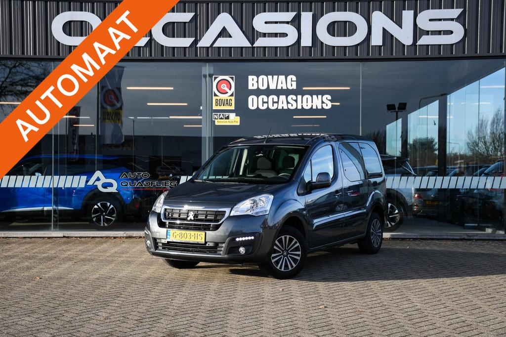 Peugeot Partner Tepee Electric Active NAVIGATIE/ CAMERA/ LED, Stof, Gebruikt, Parkeersensor, Met garantie (alle)