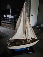 Mooi vintage zeilschip van hout in nette staat..., Ophalen of Verzenden, Gebruikt, Hout, Overige typen