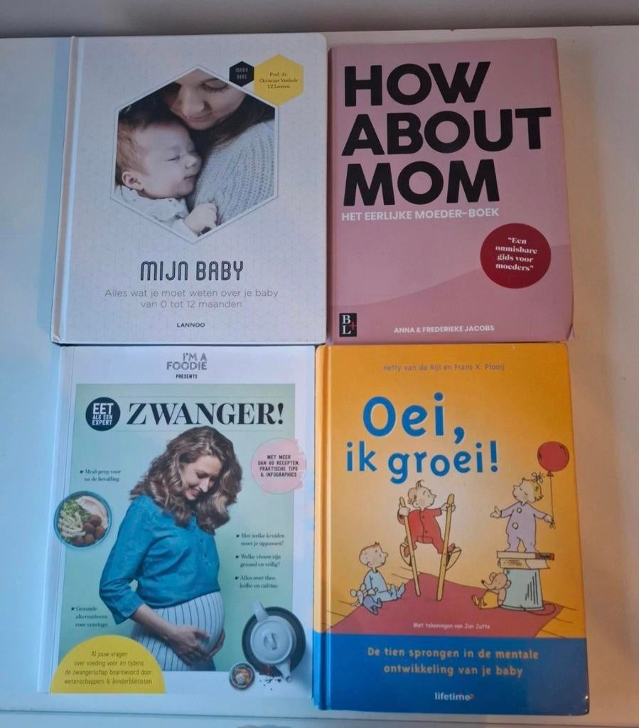 Zwangerschap & baby boeken set, Boeken, Zwangerschap en Opvoeding, Ophalen of Verzenden