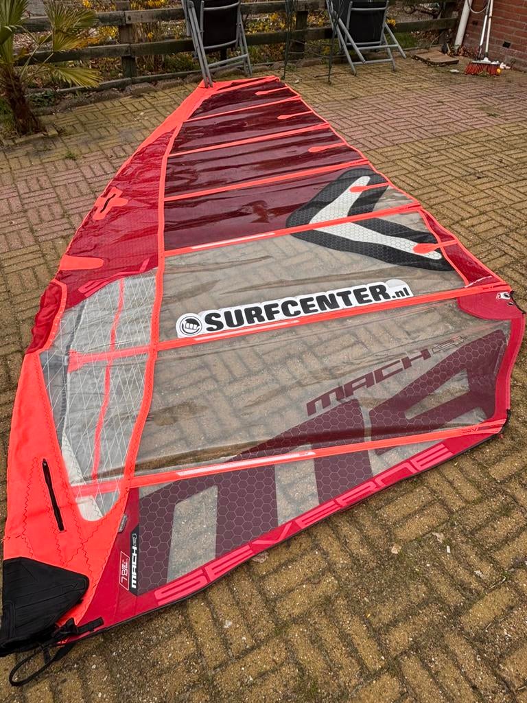 Severne Mach 4 7,8, Watersport en Boten, Ophalen, Zo goed als nieuw, Zeil