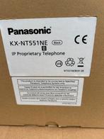 ➡️ NIEUW Panasonic KX-NT551 IP Black Phone KXNT551 NT551, Ophalen of Verzenden, Nieuw