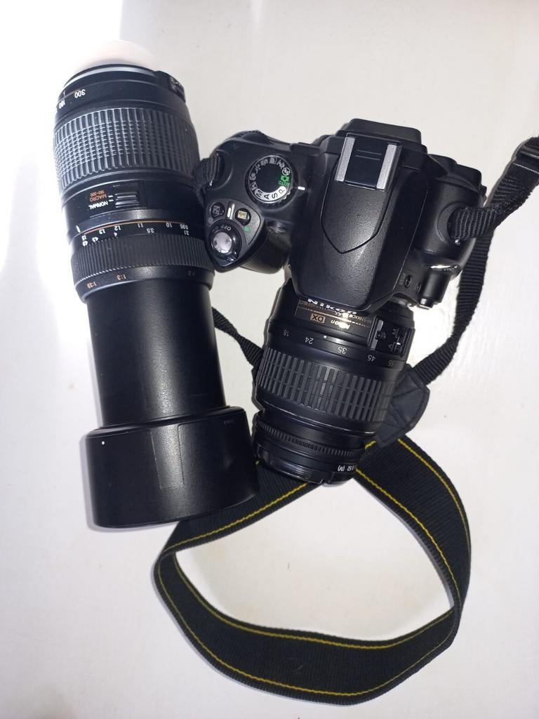 Nikon d40, Gebruikt, Spiegelreflex, Ophalen of Verzenden, Nikon