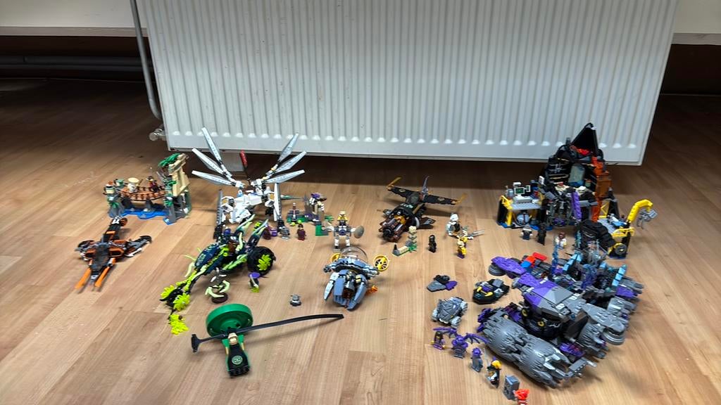 Heel veel lego ninjago, city, knexoknights en minifiguren!, Ophalen, Lego, Accessoire, Zo goed als nieuw
