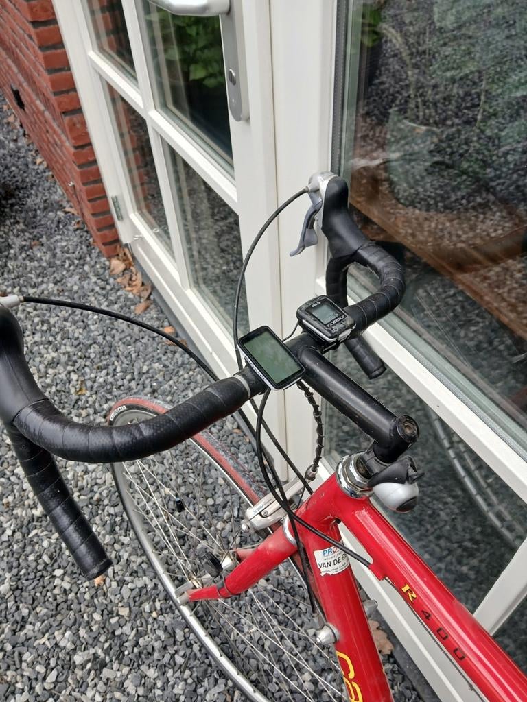 Nette goede wielrenfiets met schoenen, Ophalen, Aluminium, Meer dan 20 versnellingen, Overige merken