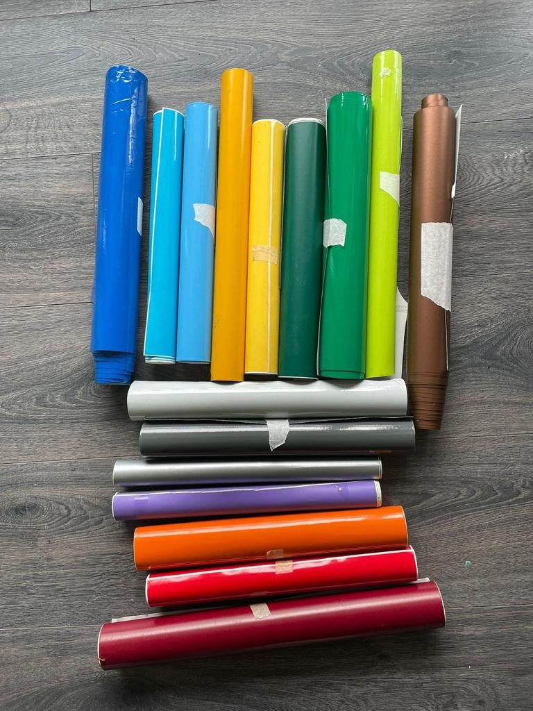 Plotter vinyl pakket 1 - cricut, Ophalen, Nieuw, Los Vilt