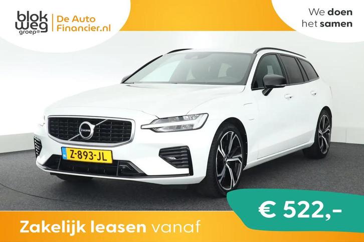 Volvo V60 2.0 T8 390pk Twin Engine AWD R-Design € 30.749,0, Auto's, Volvo, Bedrijf, Te koop, V60, Lederen bekleding, Hybride Elektrisch/Benzine