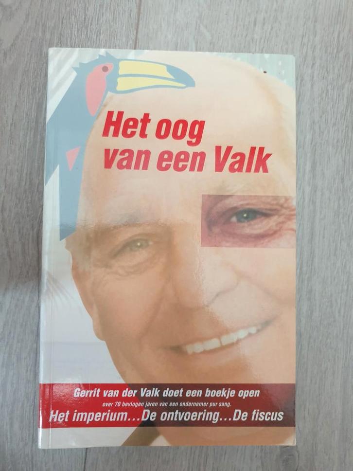 Het oog van een Valk - Gerrit van der Valk, Boeken, Biografieën, Gelezen, Overige, Ophalen of Verzenden