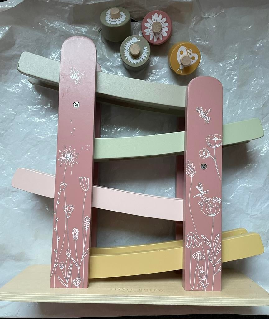 Tiamo houten roller baan voor peuters, Ophalen of Verzenden, Zo goed als nieuw, Overige typen