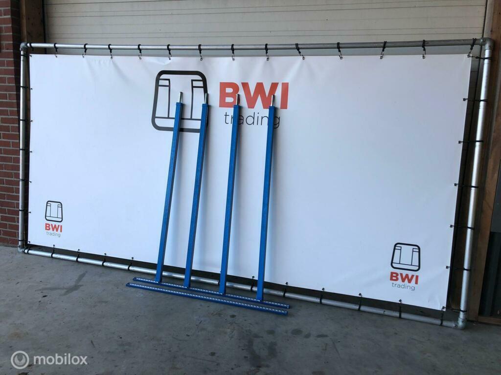 Sortimo bedrijfswagen inrichting / ladingstangen + rail H1, Gebruikt, Ophalen of Verzenden