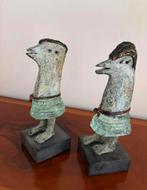 Kunstwerken "Neef Joris" en "Buurvrouw Annie", Ophalen of Verzenden, Zo goed als nieuw, Dier