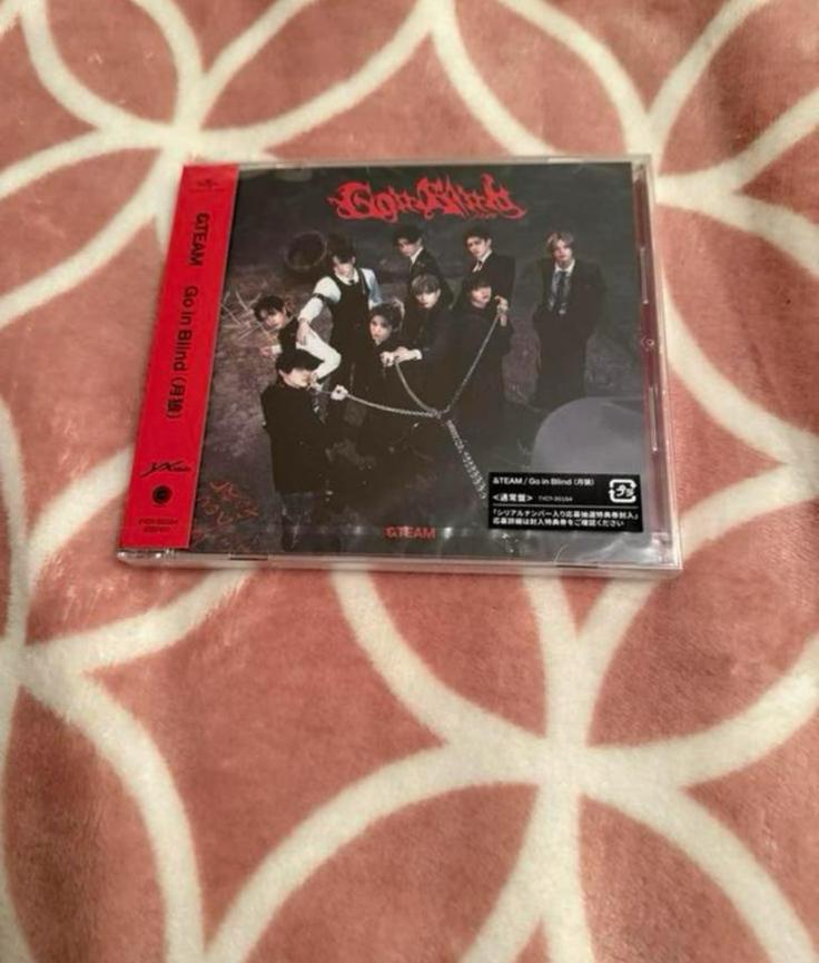 SEALED &TEAM Go In Blind Japan regular Album CD, Ophalen of Verzenden, Nieuw, Foto of Kaart