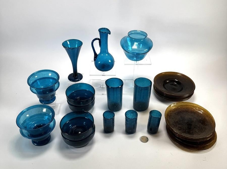 1133. Glasservies, midden 20e eeuw, Ophalen of Verzenden