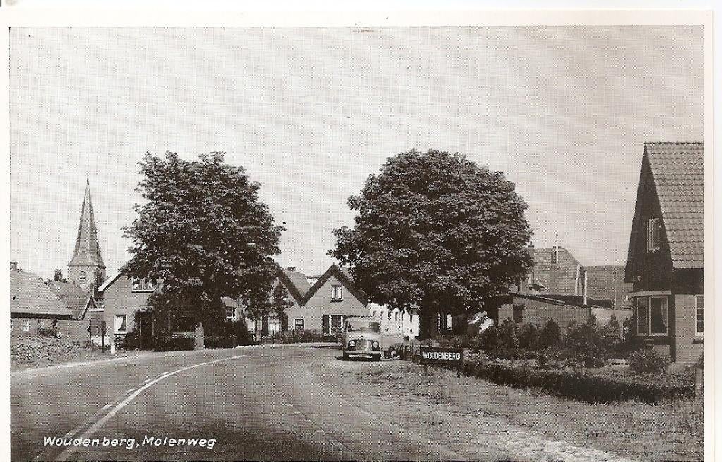 Woudenberg, Molenweg, Ophalen of Verzenden, 1960 tot 1980, Ongelopen, Utrecht