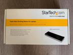 StarTech Triple Video Docking Station *Nieuw, Ophalen of Verzenden, Nieuw, Docking station, Laptop